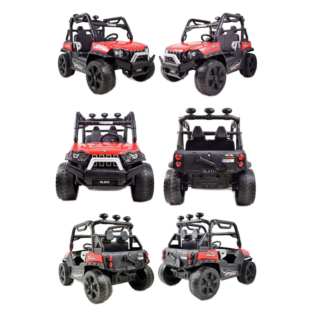MEGA BUGGY GEPHARD 4X4, SUPIMO FUNKCIJA, NUOTOLINIO VALDYMO PULTAS, MINKŠTA SĖDYNĖ, SANKABOS/DLS02