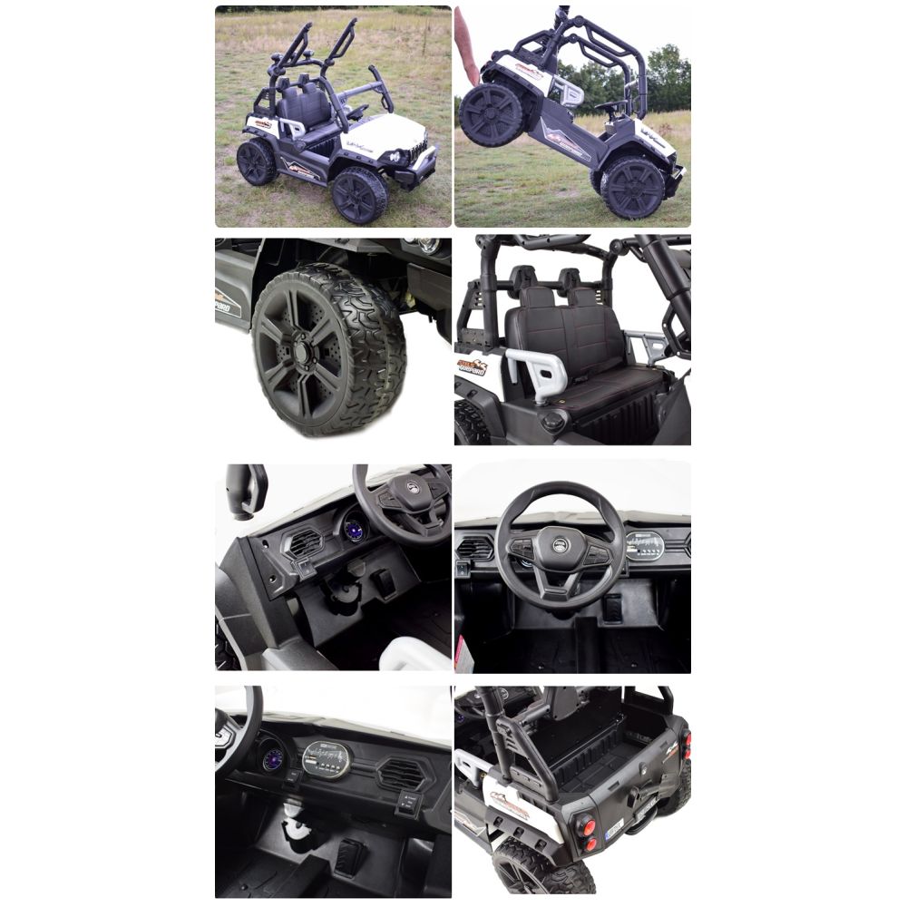 MEGA BUGGY GEPHARD 4X4, SUPIMO FUNKCIJA, NUOTOLINIO VALDYMO PULTAS, MINKŠTA SĖDYNĖ, SANKABOS/DLS02