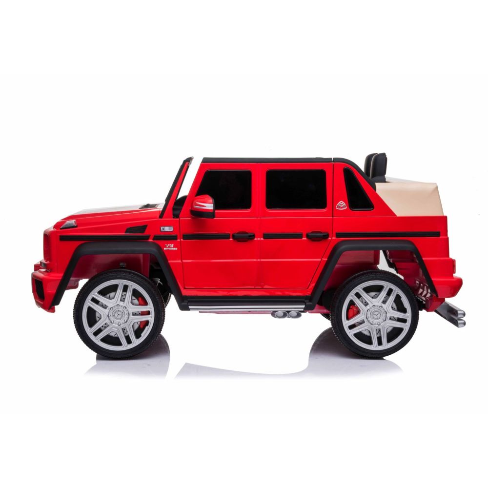 ORIGINALUS „MERCEDES MAYBACH G650“, MINKŠTOS SĖDYNĖS, MINKŠTI RATAI/A100