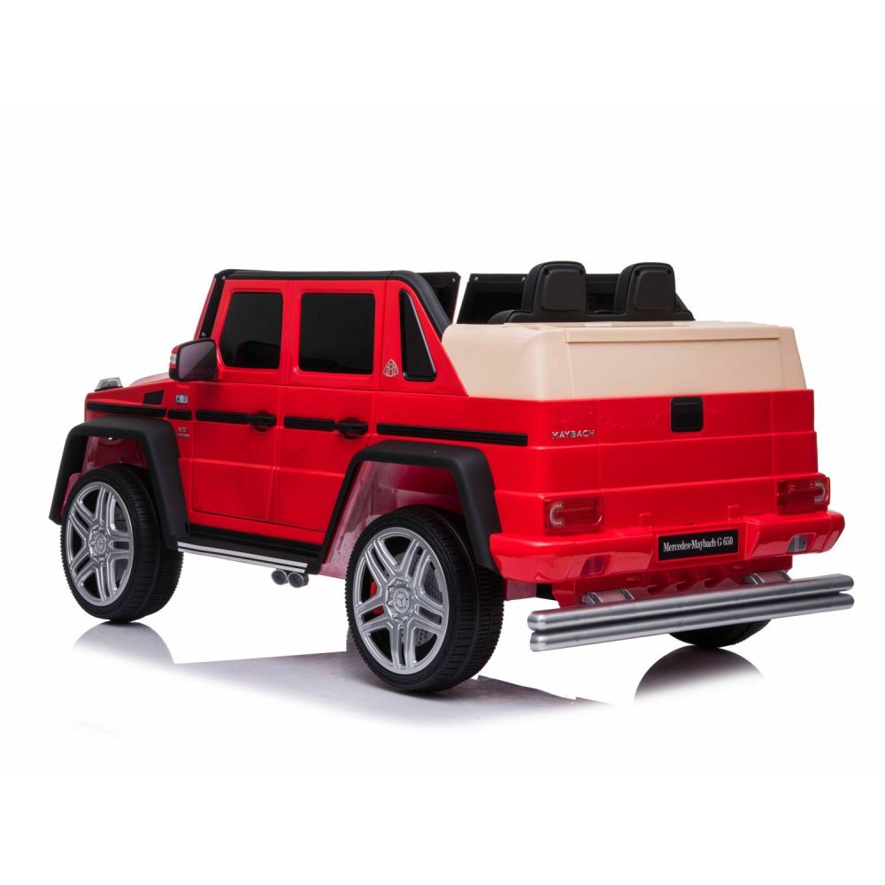 ORIGINALUS „MERCEDES MAYBACH G650“, MINKŠTOS SĖDYNĖS, MINKŠTI RATAI/A100
