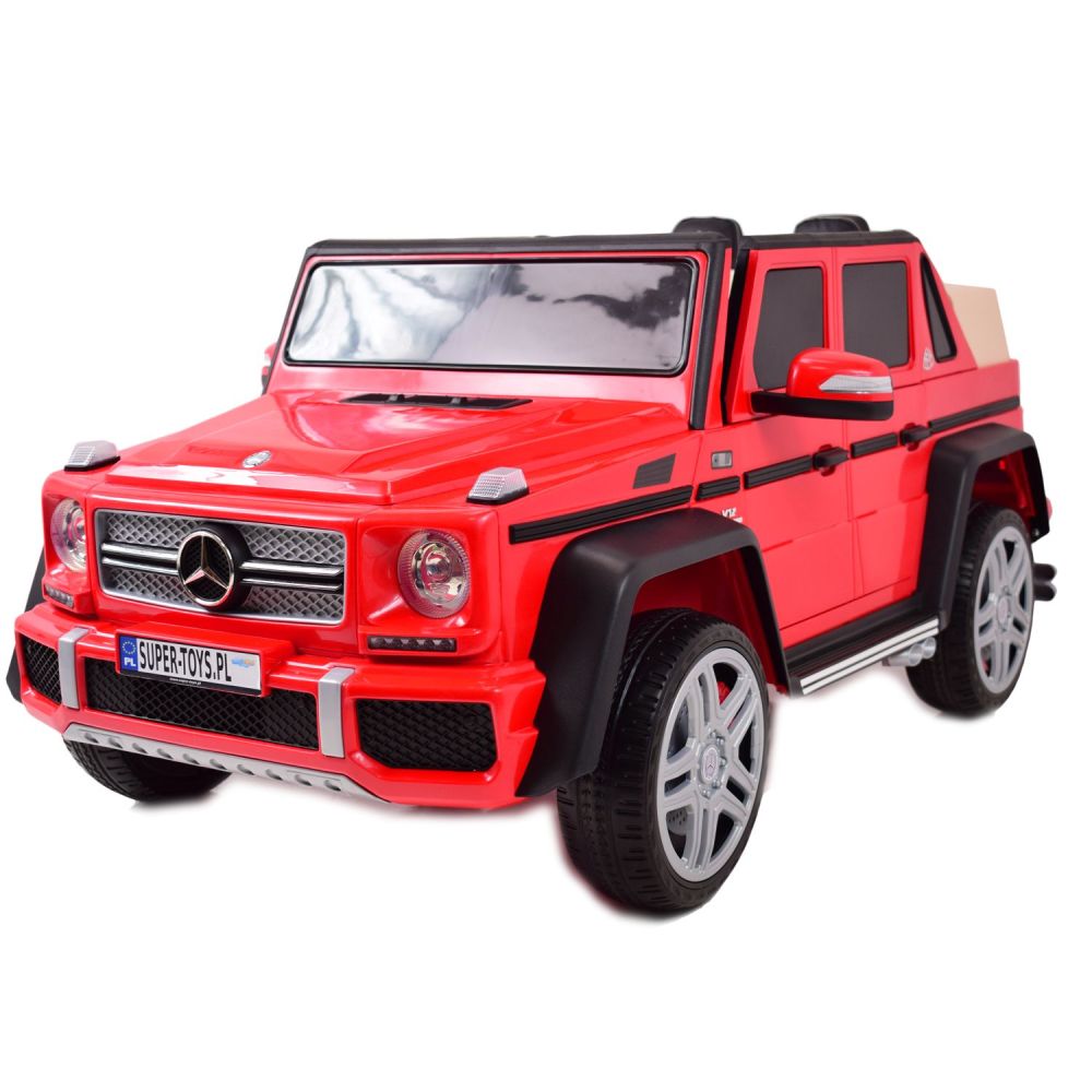 ORIGINALUS „MERCEDES MAYBACH G650“, MINKŠTOS SĖDYNĖS, MINKŠTI RATAI/A100