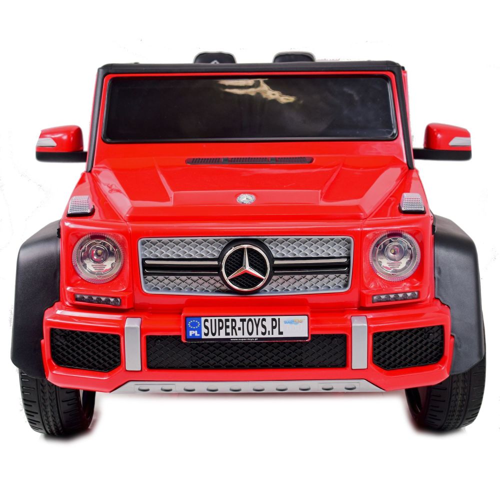 ORIGINALUS „MERCEDES MAYBACH G650“, MINKŠTOS SĖDYNĖS, MINKŠTI RATAI/A100