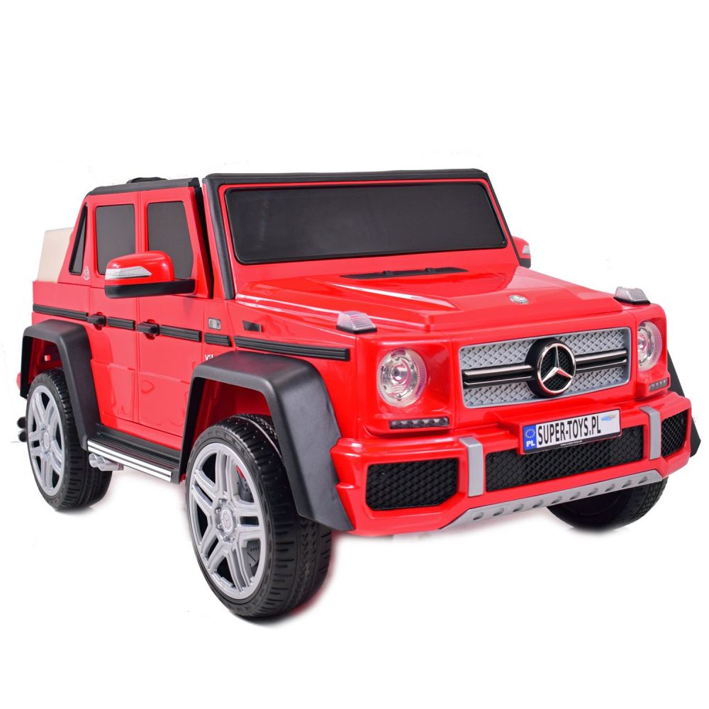 ORIGINALUS „MERCEDES MAYBACH G650“, MINKŠTOS SĖDYNĖS, MINKŠTI RATAI/A100