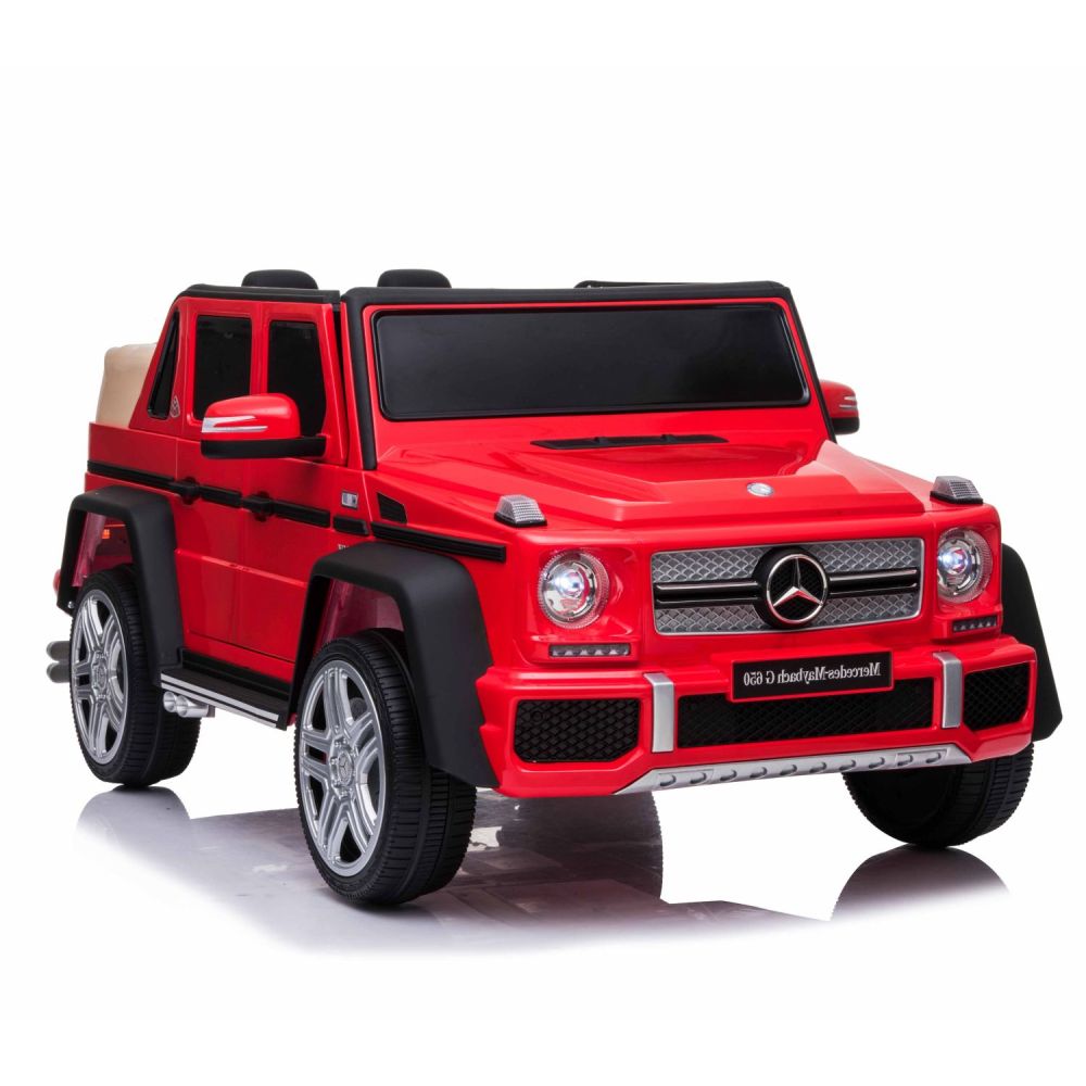 ORIGINALUS „MERCEDES MAYBACH G650“, MINKŠTOS SĖDYNĖS, MINKŠTI RATAI/A100
