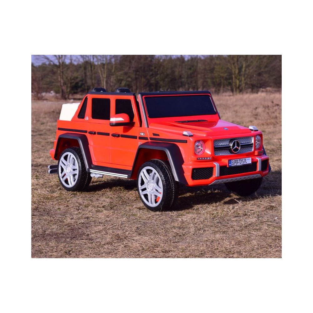 ORYGINALNY MERCEDES MAYBACH G650, MIĘKKIE SIEDZENIE, MIEKKIE KOŁA/A100