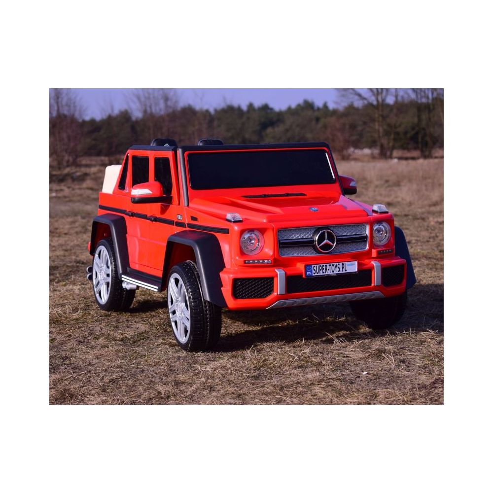ORIGINALUS „MERCEDES MAYBACH G650“, MINKŠTOS SĖDYNĖS, MINKŠTI RATAI/A100