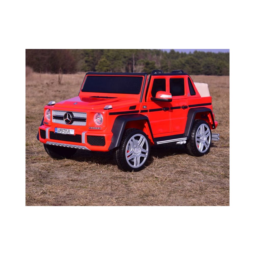 ORYGINALNY MERCEDES MAYBACH G650, MIĘKKIE SIEDZENIE, MIEKKIE KOŁA/A100
