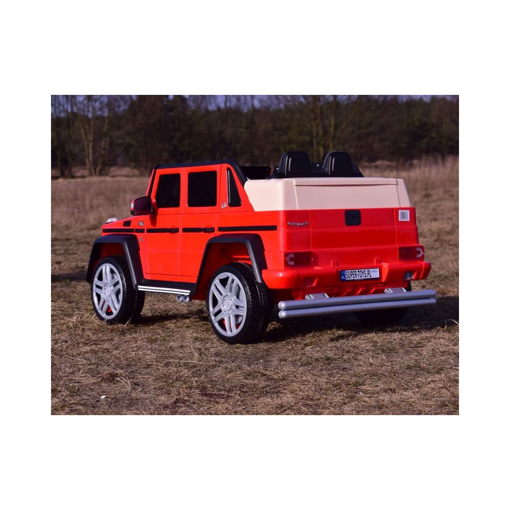 ORYGINALNY MERCEDES MAYBACH G650, MIĘKKIE SIEDZENIE, MIEKKIE KOŁA/A100