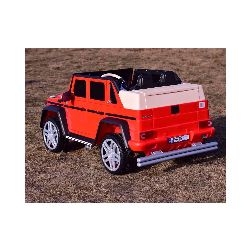 ORYGINALNY MERCEDES MAYBACH G650, MIĘKKIE SIEDZENIE, MIEKKIE KOŁA/A100