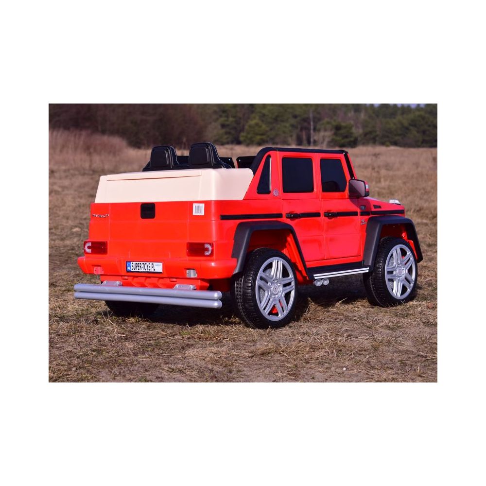 ORYGINALNY MERCEDES MAYBACH G650, MIĘKKIE SIEDZENIE, MIEKKIE KOŁA/A100