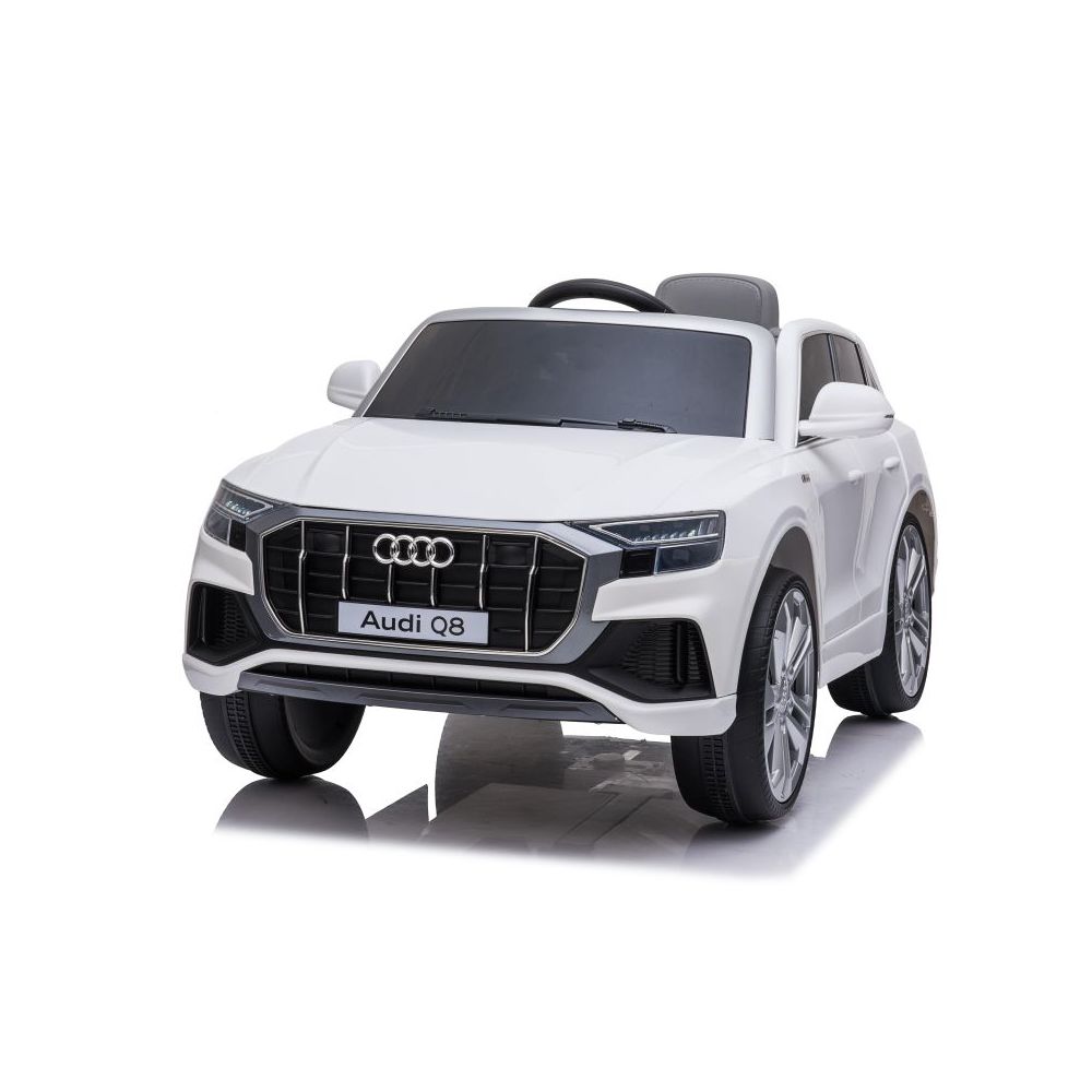 ORIGINALUS „AUDI Q8“ SU GERIAUSIA ĮRANGA, MINKŠTI RATAI, MINKŠTA SĖDYNĖ / JJ2066