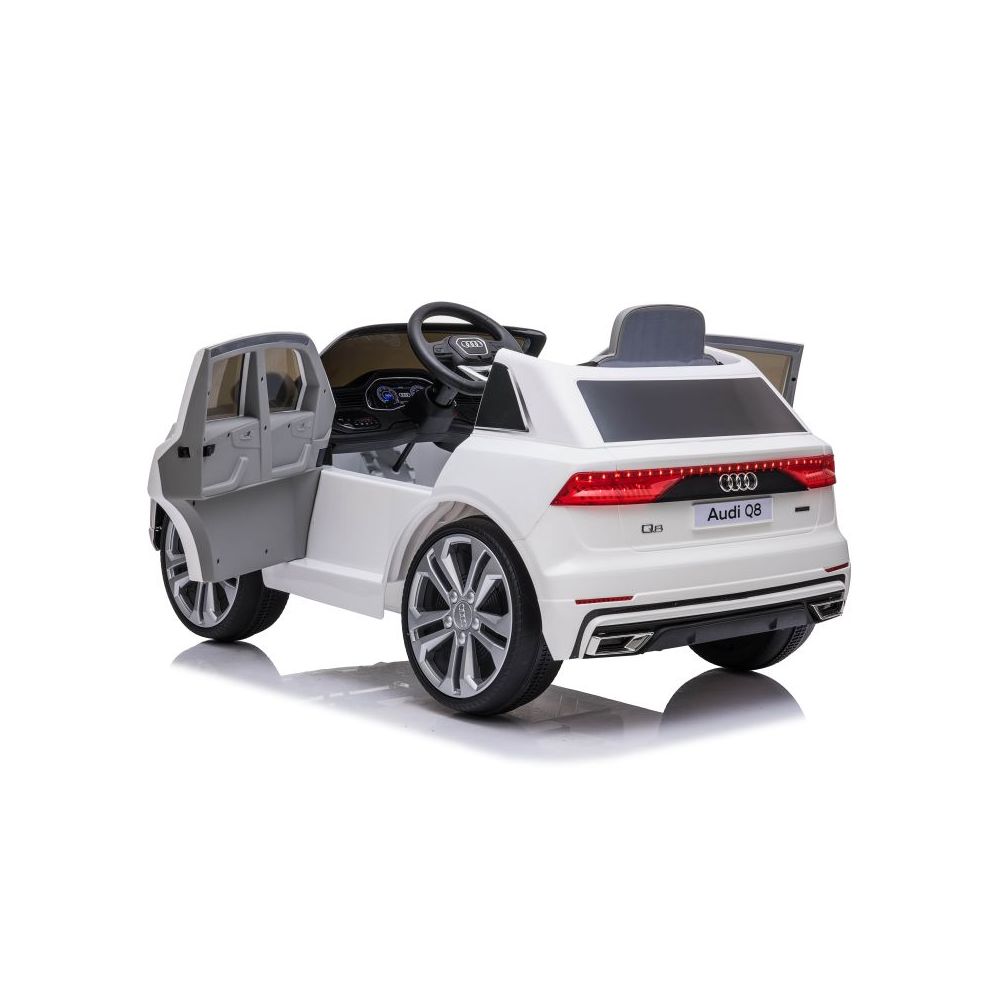 ORYGINALNE AUDI Q8 W NAJLEPSZEJ OPCJI, MIĘKKIE KOŁA, MIĘKKIE SIEDZENIE/JJ2066