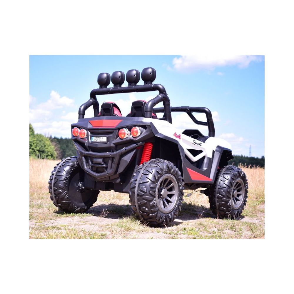 „MEGA AUTO BUGGY SPORTS 4X4“, METALINIAI AMORTIZATORIAI, SVYRUOJIMO FUNKCIJA, APŠVIESTAS VARIKLIO KAPOTAS. SKAIČIAVIMO PRIETAISA