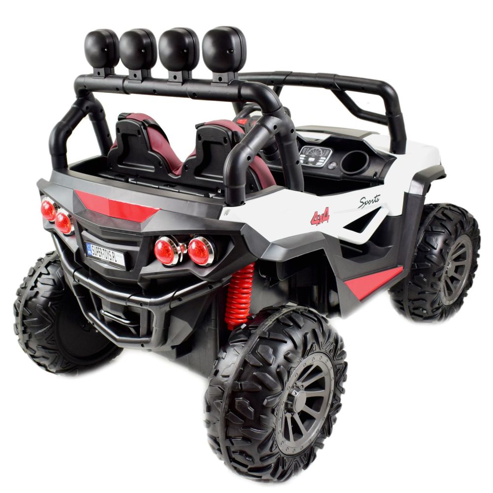 „MEGA AUTO BUGGY SPORTS 4X4“, METALINIAI AMORTIZATORIAI, SVYRUOJIMO FUNKCIJA, APŠVIESTAS VARIKLIO KAPOTAS. SKAIČIAVIMO PRIETAISA