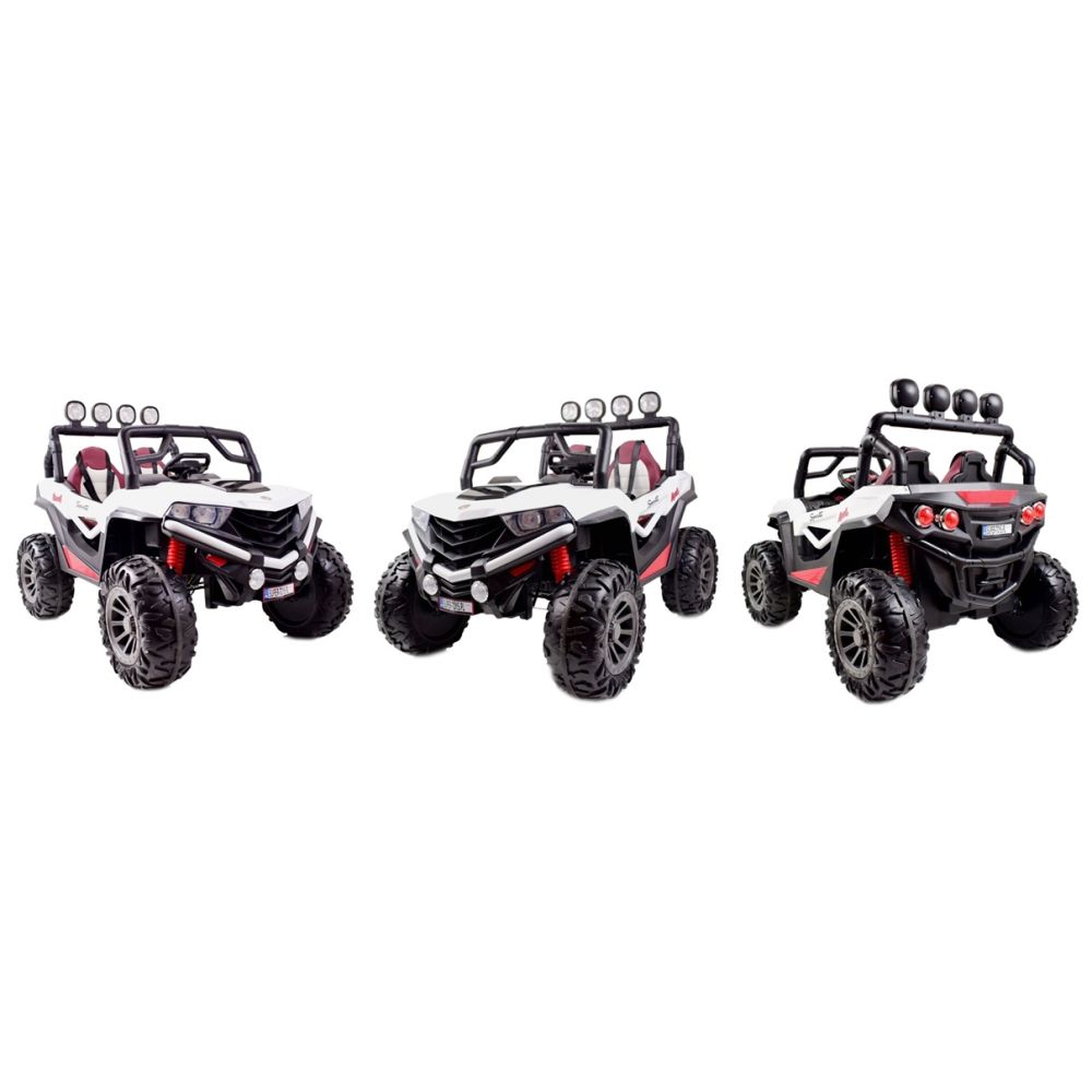„MEGA AUTO BUGGY SPORTS 4X4“, METALINIAI AMORTIZATORIAI, SVYRUOJIMO FUNKCIJA, APŠVIESTAS VARIKLIO KAPOTAS. SKAIČIAVIMO PRIETAISA