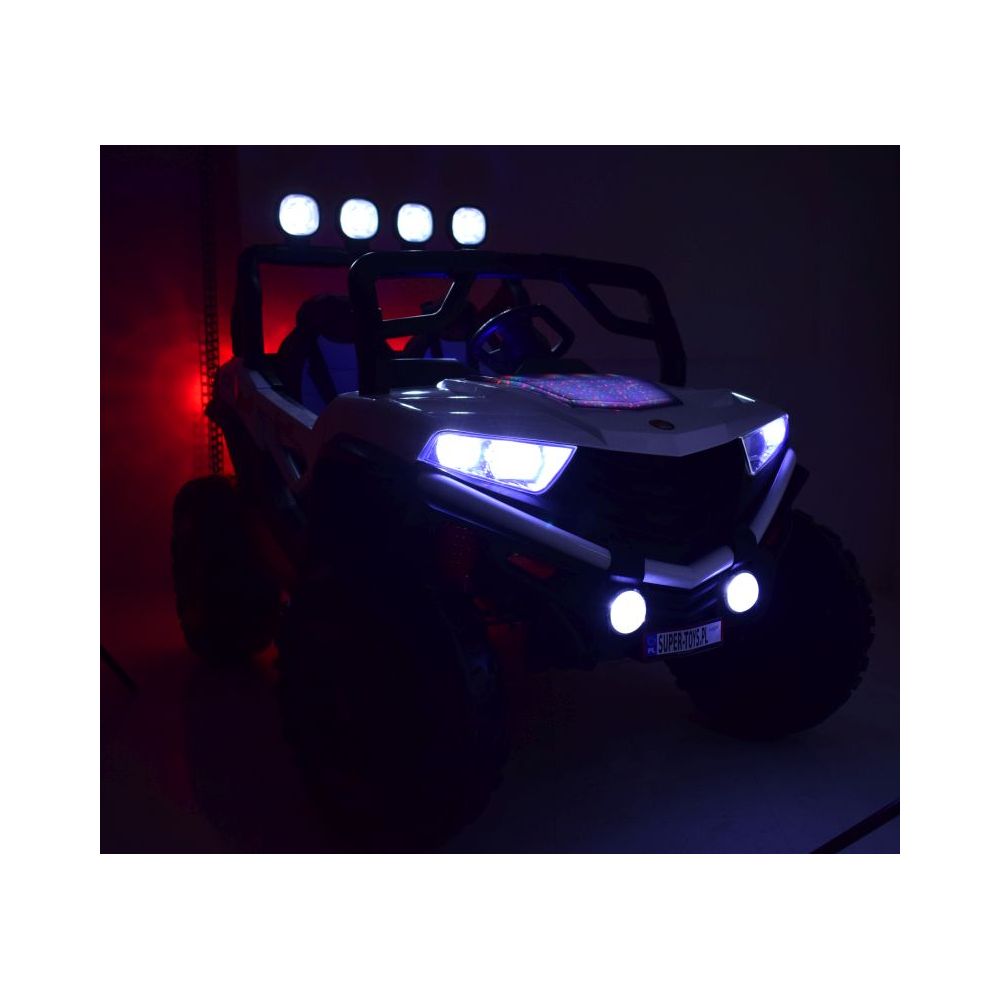 „MEGA AUTO BUGGY SPORTS 4X4“, METALINIAI AMORTIZATORIAI, SVYRUOJIMO FUNKCIJA, APŠVIESTAS VARIKLIO KAPOTAS. SKAIČIAVIMO PRIETAISA