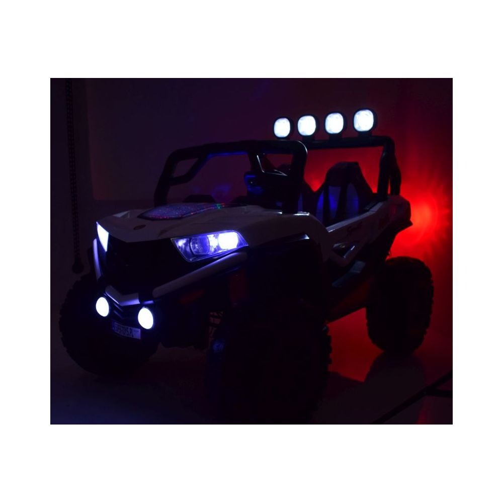 „MEGA AUTO BUGGY SPORTS 4X4“, METALINIAI AMORTIZATORIAI, SVYRUOJIMO FUNKCIJA, APŠVIESTAS VARIKLIO KAPOTAS. SKAIČIAVIMO PRIETAISA