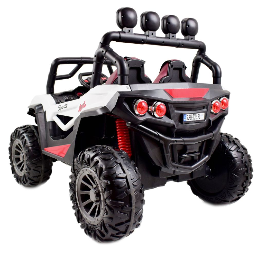 „MEGA AUTO BUGGY SPORTS 4X4“, METALINIAI AMORTIZATORIAI, SVYRUOJIMO FUNKCIJA, APŠVIESTAS VARIKLIO KAPOTAS. SKAIČIAVIMO PRIETAISA