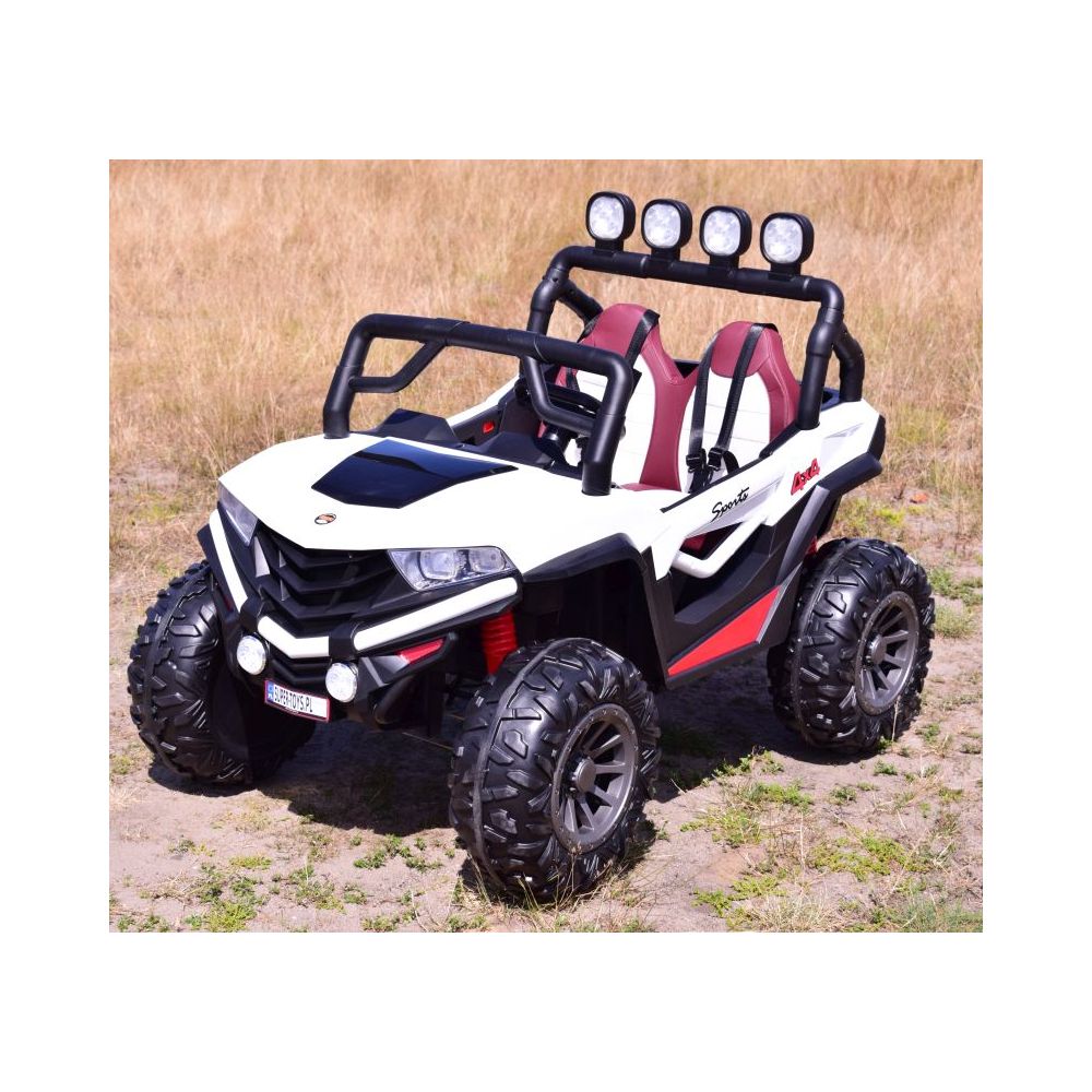 MEGA AUTO BUGGY SPORTS 4X4 , METALOWE AMORTYZATORY, FUNKCJA BUJANIA, PODŚWIETLANA MASKA. LICZNIKI, FULL OPCJA /CL908