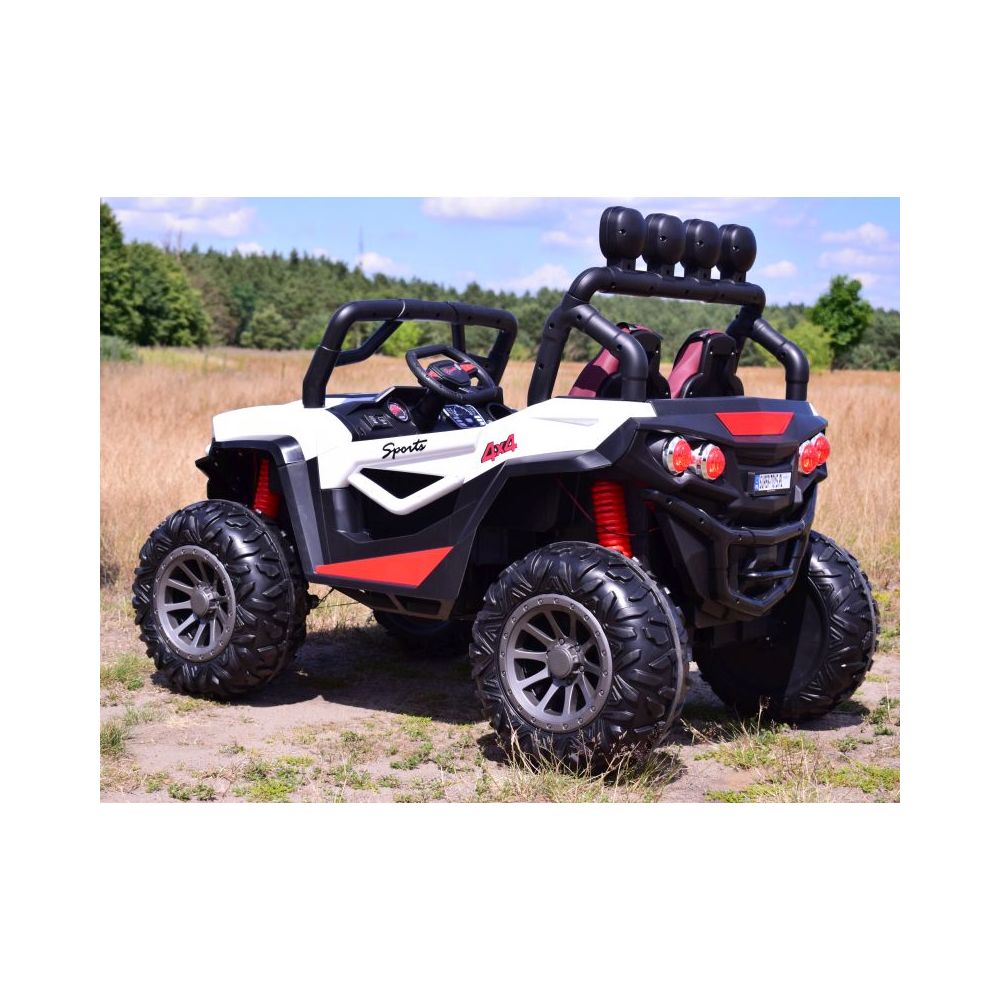 MEGA AUTO BUGGY SPORTS 4X4 , METALOWE AMORTYZATORY, FUNKCJA BUJANIA, PODŚWIETLANA MASKA. LICZNIKI, FULL OPCJA /CL908