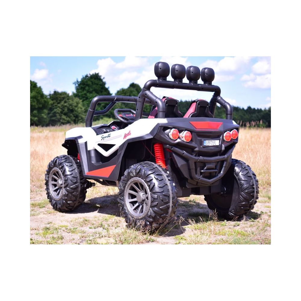 „MEGA AUTO BUGGY SPORTS 4X4“, METALINIAI AMORTIZATORIAI, SVYRUOJIMO FUNKCIJA, APŠVIESTAS VARIKLIO KAPOTAS. SKAIČIAVIMO PRIETAISA