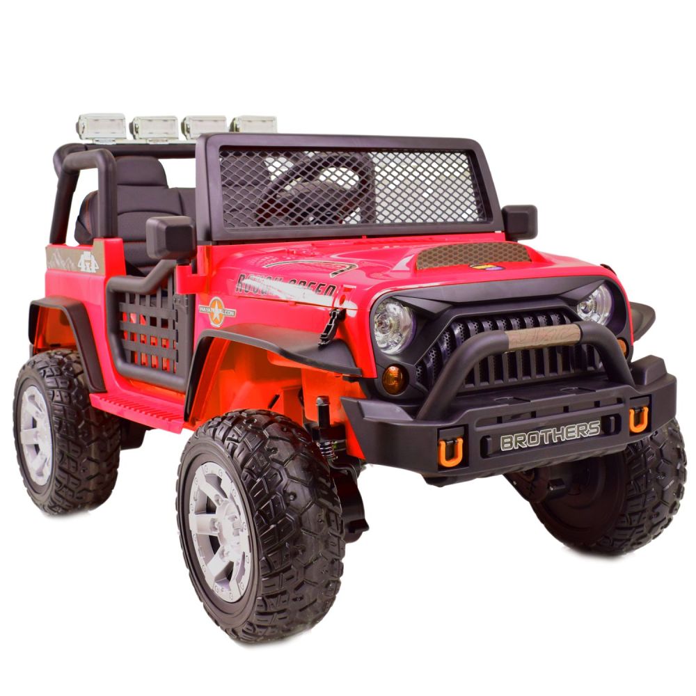 DIDELIS 4X4 DŽIPAS „ROUGH SPEED“, SVYRUOJIMO FUNKCIJA, LAGAMINAS, MINKŠTI RATAI/XMX-617
