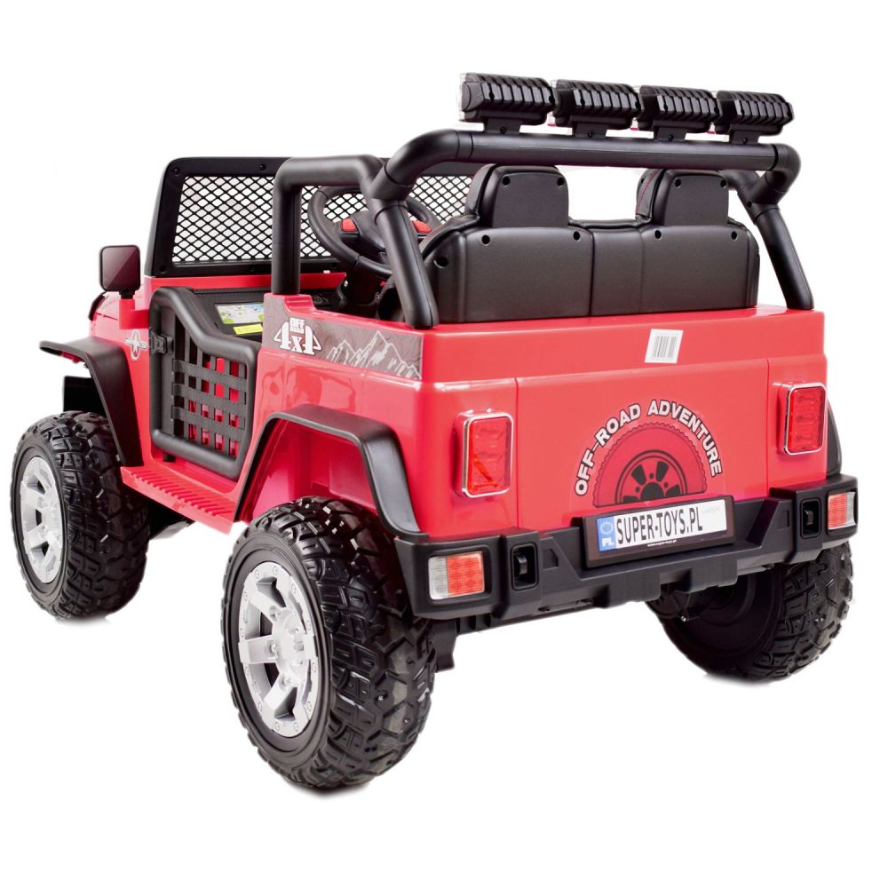 DIDELIS 4X4 DŽIPAS „ROUGH SPEED“, SVYRUOJIMO FUNKCIJA, LAGAMINAS, MINKŠTI RATAI/XMX-617