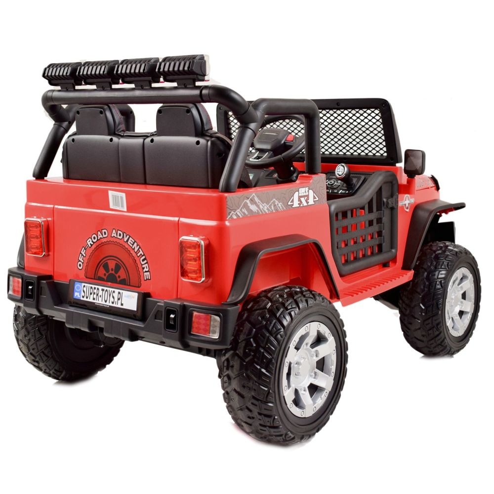 DIDELIS 4X4 DŽIPAS „ROUGH SPEED“, SVYRUOJIMO FUNKCIJA, LAGAMINAS, MINKŠTI RATAI/XMX-617