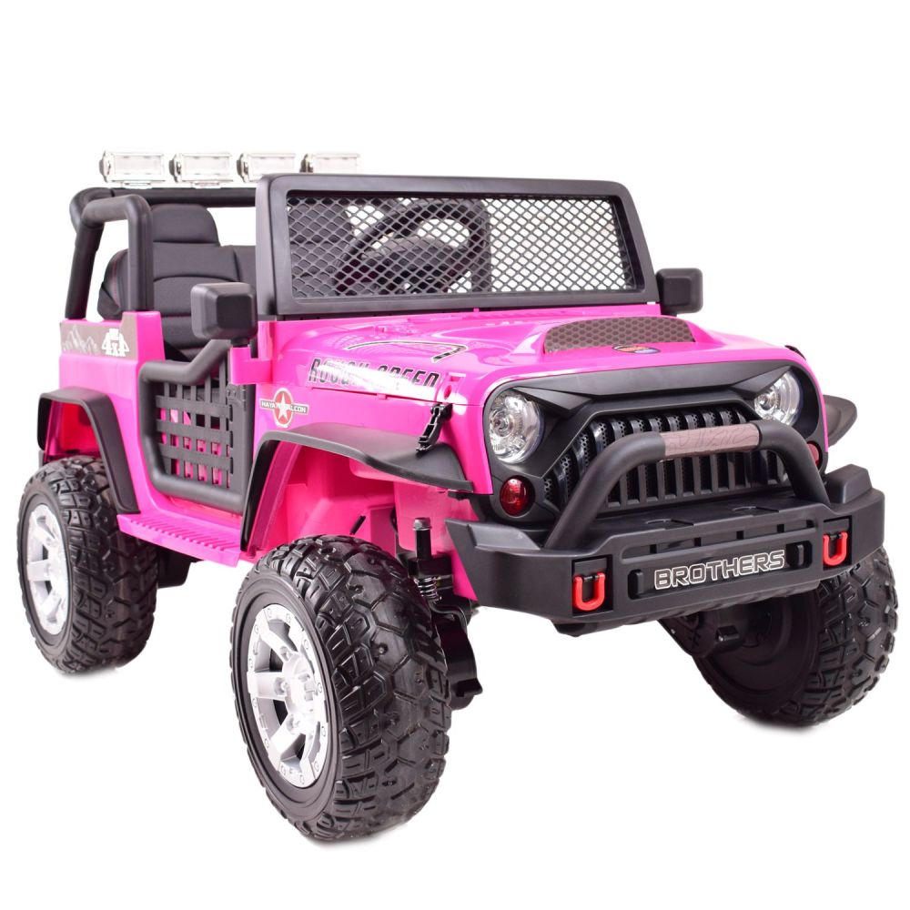 DIDELIS 4X4 DŽIPAS „ROUGH SPEED“, SUPIMO FUNKCIJA, LAGAMINAS, FM RADIJAS, MINKŠTI RATAI/XMX-617