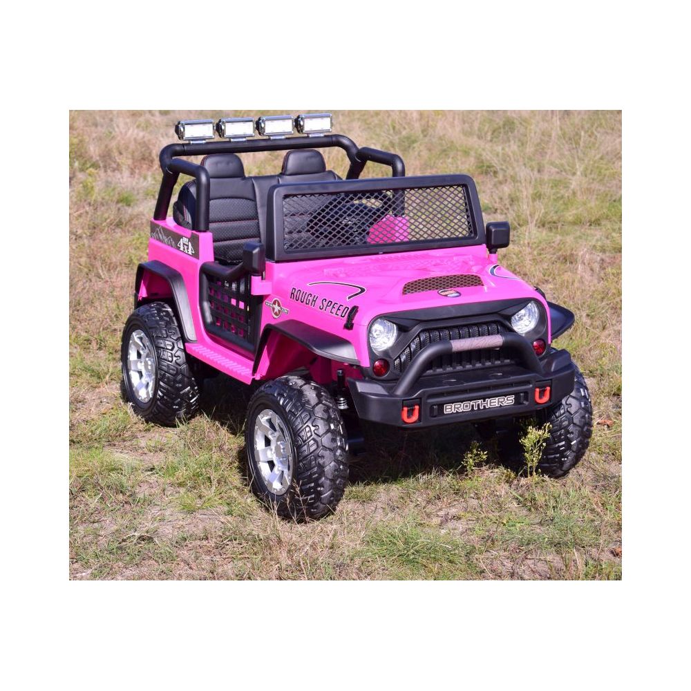 DIDELIS 4X4 DŽIPAS „ROUGH SPEED“, SUPIMO FUNKCIJA, LAGAMINAS, FM RADIJAS, MINKŠTI RATAI/XMX-617
