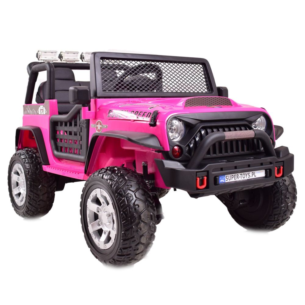 DIDELIS 4X4 DŽIPAS „ROUGH SPEED“, SUPIMO FUNKCIJA, LAGAMINAS, FM RADIJAS, MINKŠTI RATAI/XMX-617