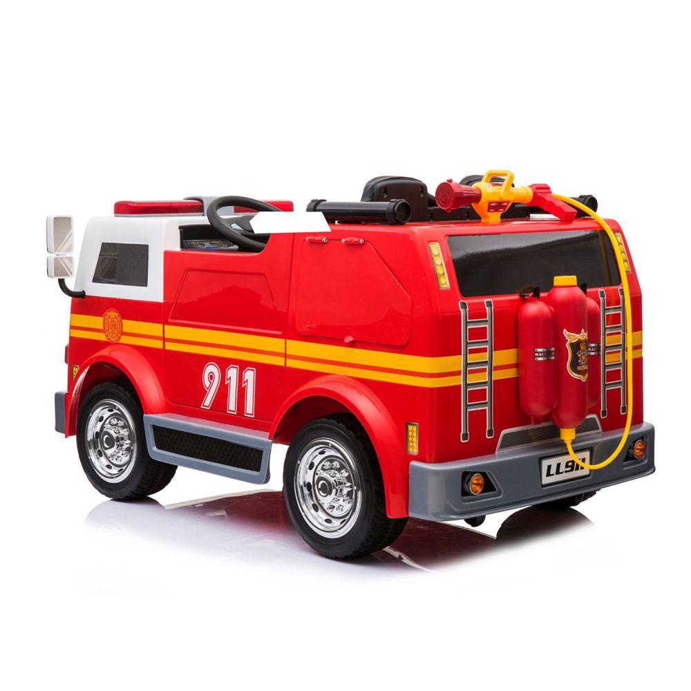 MEGA UGNIAGESIO AUTOMOBILIS SU GARSO EFEKTAIS, SŪPUOKLĖS FUNKCIJA, MEGAFONU IR PAPILDOMA ĮRANGA, SUPER VERSIJA/LL911