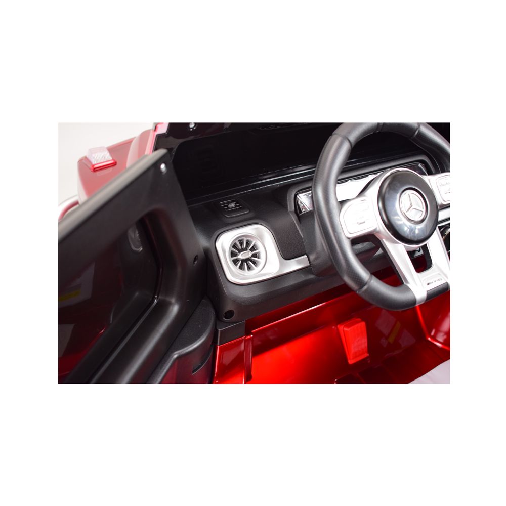 MERCEDES G63 AMG DLA 2 DZIECI, 24V, 4X4, MIĘKKIE KOŁA EVA, MIĘKKIE SIEDZENIE, LAKIER POLEROWANY FULL OPCJA/S-307