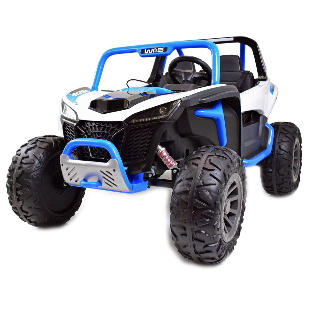 MEGA BUGGY VEOTOR 24 V, 400 W MEGA GALIOS, NUOTOLINIO VALDYMO PULTAS, MINKŠTA SĖDYNĖ, MINKŠTI RATAI /DLS-1