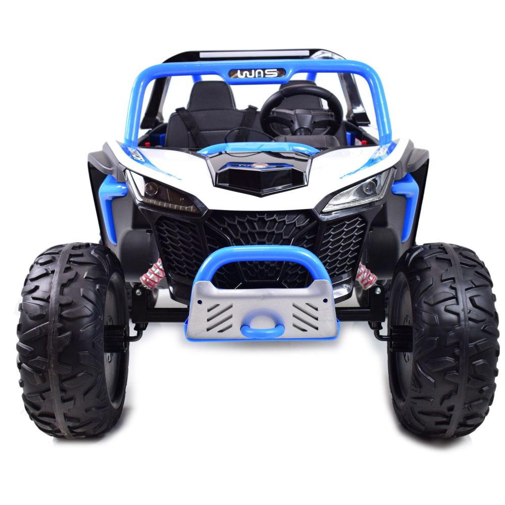 MEGA BUGGY VEOTOR 24 V, 400 W MEGA GALIOS, NUOTOLINIO VALDYMO PULTAS, MINKŠTA SĖDYNĖ, MINKŠTI RATAI /DLS-1