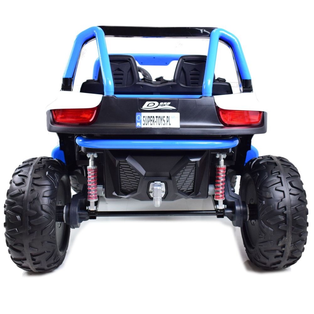 MEGA BUGGY VEOTOR 24 V, 400 W MEGA GALIOS, NUOTOLINIO VALDYMO PULTAS, MINKŠTA SĖDYNĖ, MINKŠTI RATAI /DLS-1