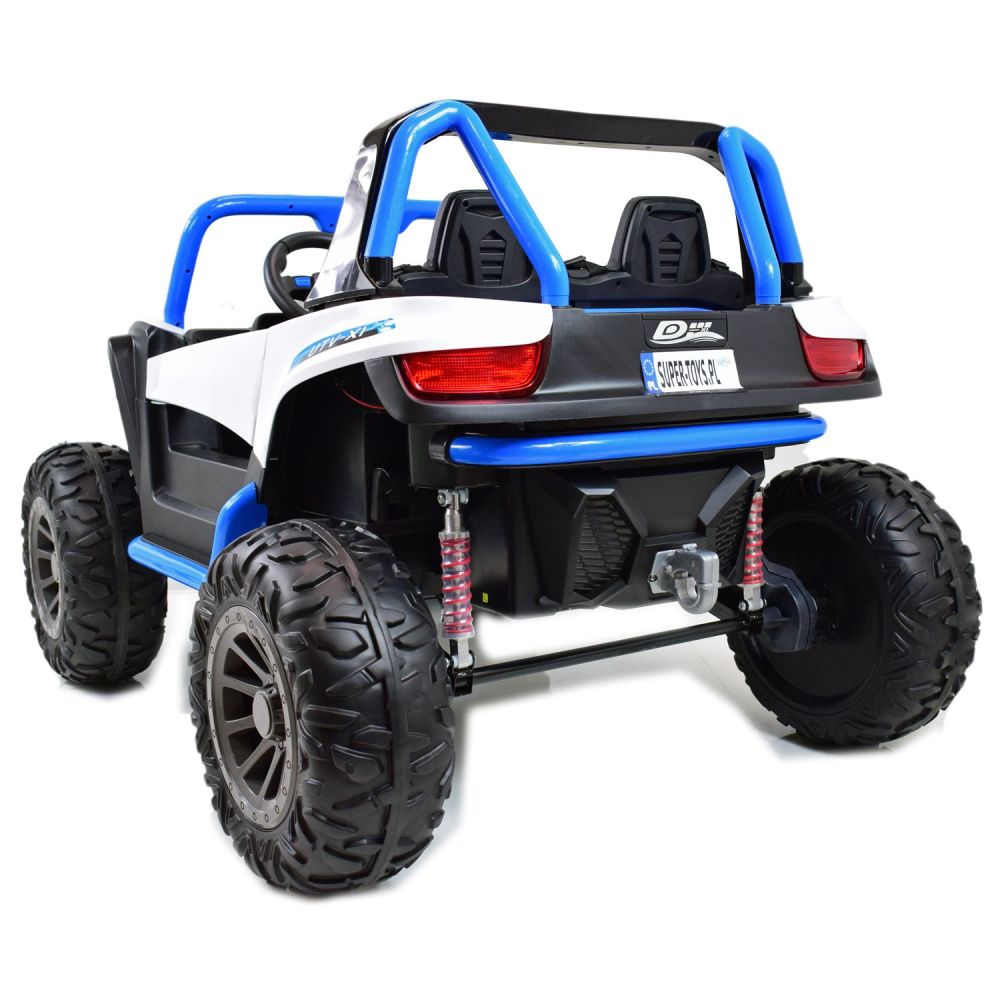 MEGA BUGGY VEOTOR 24 V, 400 W MEGA GALIOS, NUOTOLINIO VALDYMO PULTAS, MINKŠTA SĖDYNĖ, MINKŠTI RATAI /DLS-1