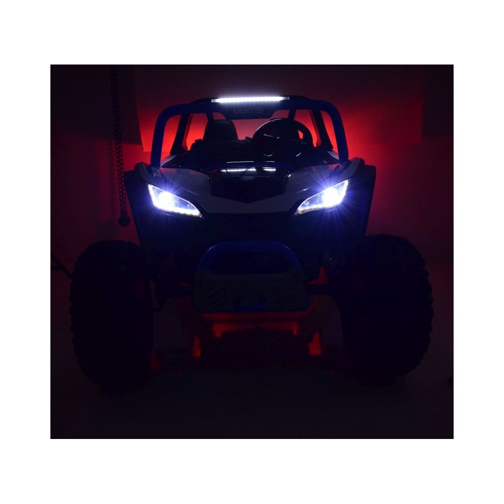 MEGA BUGGY VEOTOR 24 V, 400 W MEGA MOC, PILOT, MIĘKKIE SIEDZENIE, MIĘKKIE KOŁA /DLS-1
