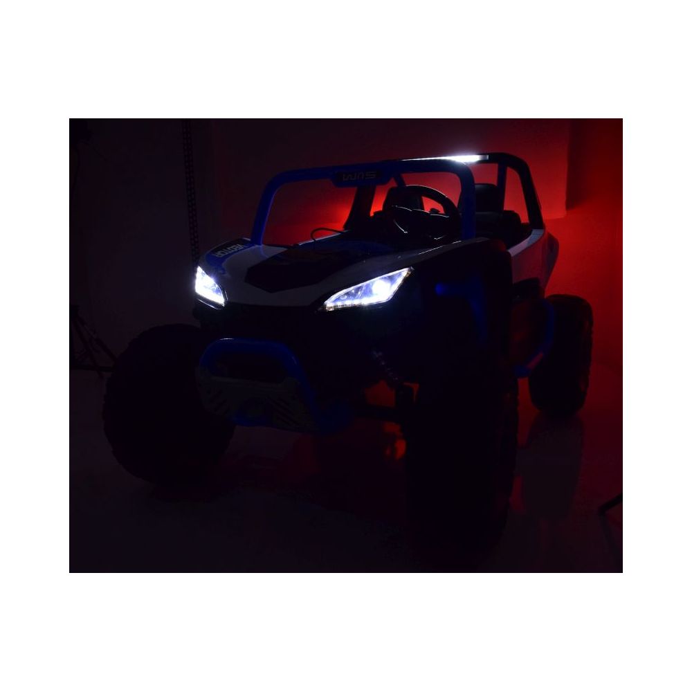 MEGA BUGGY VEOTOR 24 V, 400 W MEGA MOC, PILOT, MIĘKKIE SIEDZENIE, MIĘKKIE KOŁA /DLS-1