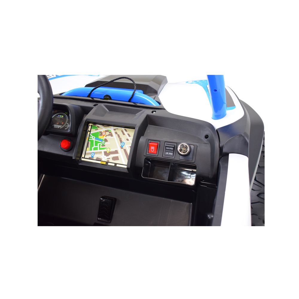 MEGA BUGGY VEOTOR 24 V, 400 W MEGA MOC, PILOT, MIĘKKIE SIEDZENIE, MIĘKKIE KOŁA /DLS-1