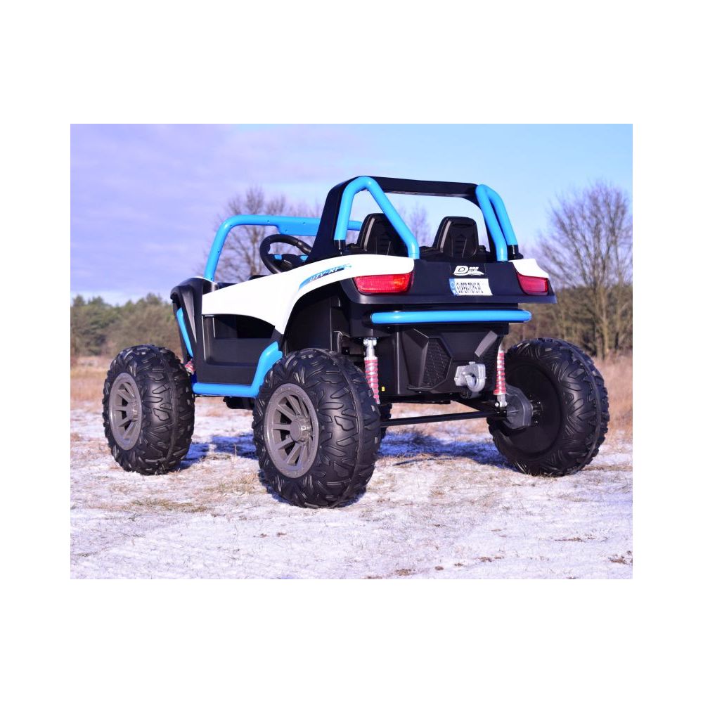 MEGA BUGGY VEOTOR 24 V, 400 W MEGA MOC, PILOT, MIĘKKIE SIEDZENIE, MIĘKKIE KOŁA /DLS-1