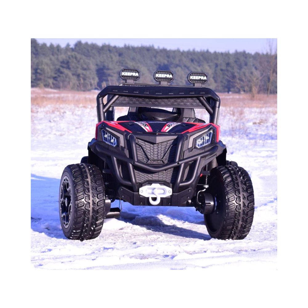 MEGA BUGGY RZR TURBO 12 V,4X4 180 W MEGA MOC, PILOT, MIĘKKIE SIEDZENIE, MIĘKKIE KOŁA, FUNKCJA BUJANIA, KLUCZYK /HC301