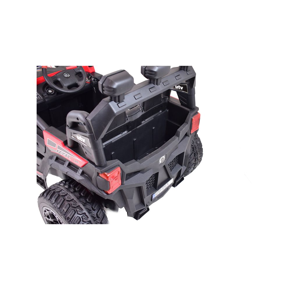 MEGA BUGGY RZR TURBO 12 V,4X4 180 W MEGA MOC, PILOT, MIĘKKIE SIEDZENIE, MIĘKKIE KOŁA, FUNKCJA BUJANIA, KLUCZYK /HC301