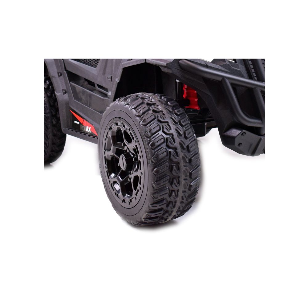 MEGA BUGGY RZR TURBO 12 V,4X4 180 W MEGA MOC, PILOT, MIĘKKIE SIEDZENIE, MIĘKKIE KOŁA, FUNKCJA BUJANIA, KLUCZYK /HC301