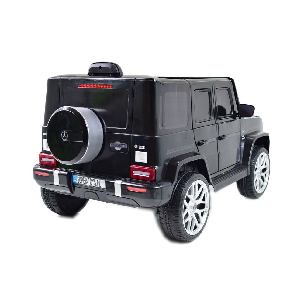 „MERCEDES G63“ SU AKUMULIATORIUMI MINKŠTI „EVA“ RATAI, MINKŠTA SĖDYNĖ, VISOS PAPILDOMOS FUNKCIJOS / S-306