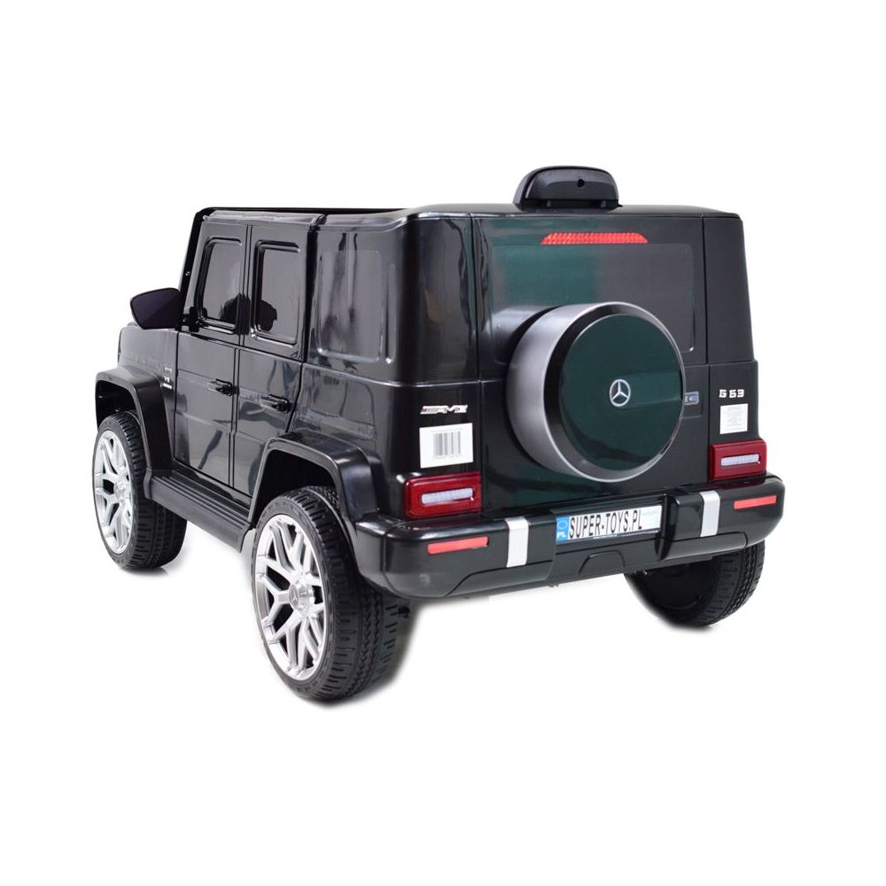 „MERCEDES G63“ SU AKUMULIATORIUMI MINKŠTI „EVA“ RATAI, MINKŠTA SĖDYNĖ, VISOS PAPILDOMOS FUNKCIJOS / S-306