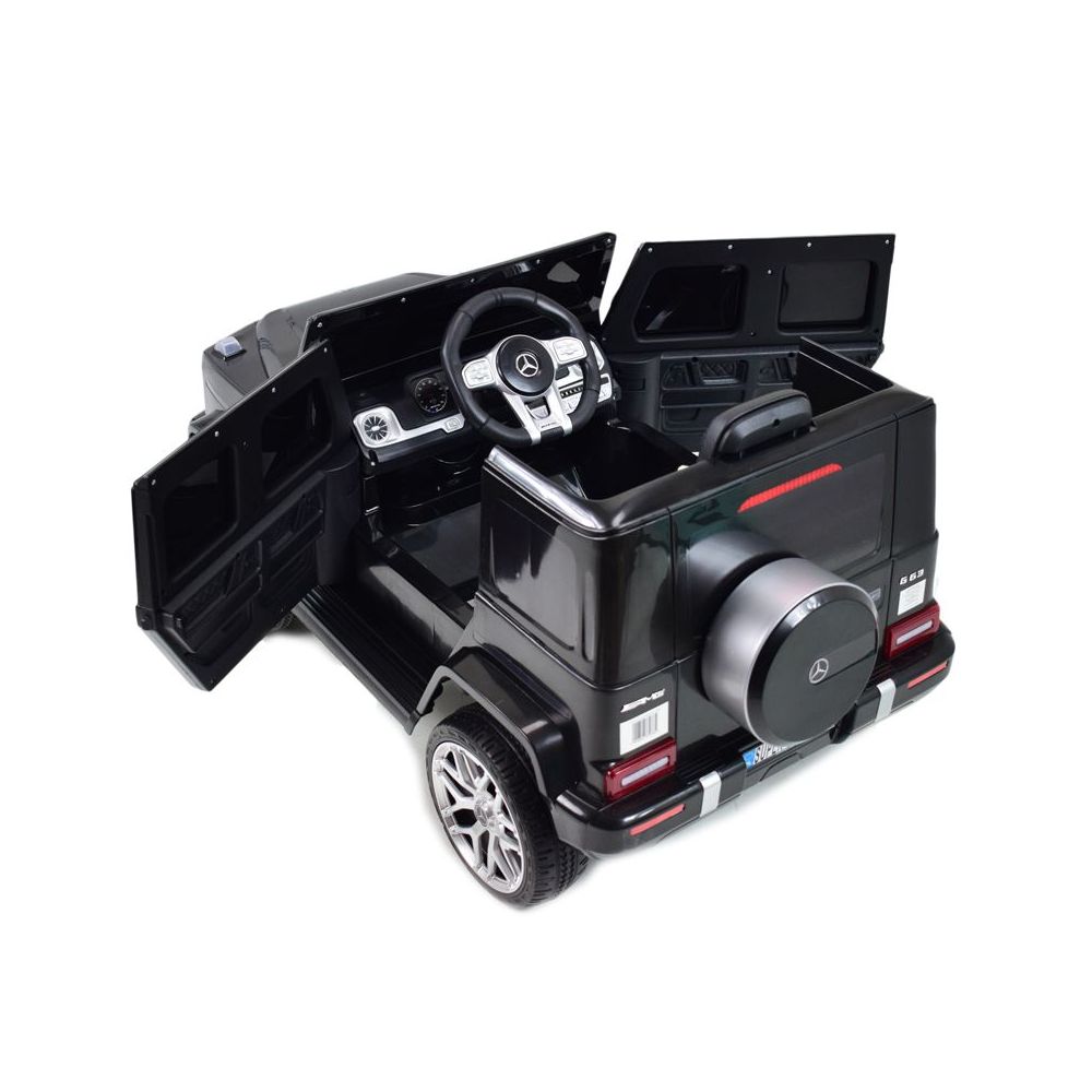 MERCEDES G63 NA AKUMULATOR MIĘKKIE KOŁA EVA, MIĘKKIE SIEDZENIE, FULL OPCJA/S-306