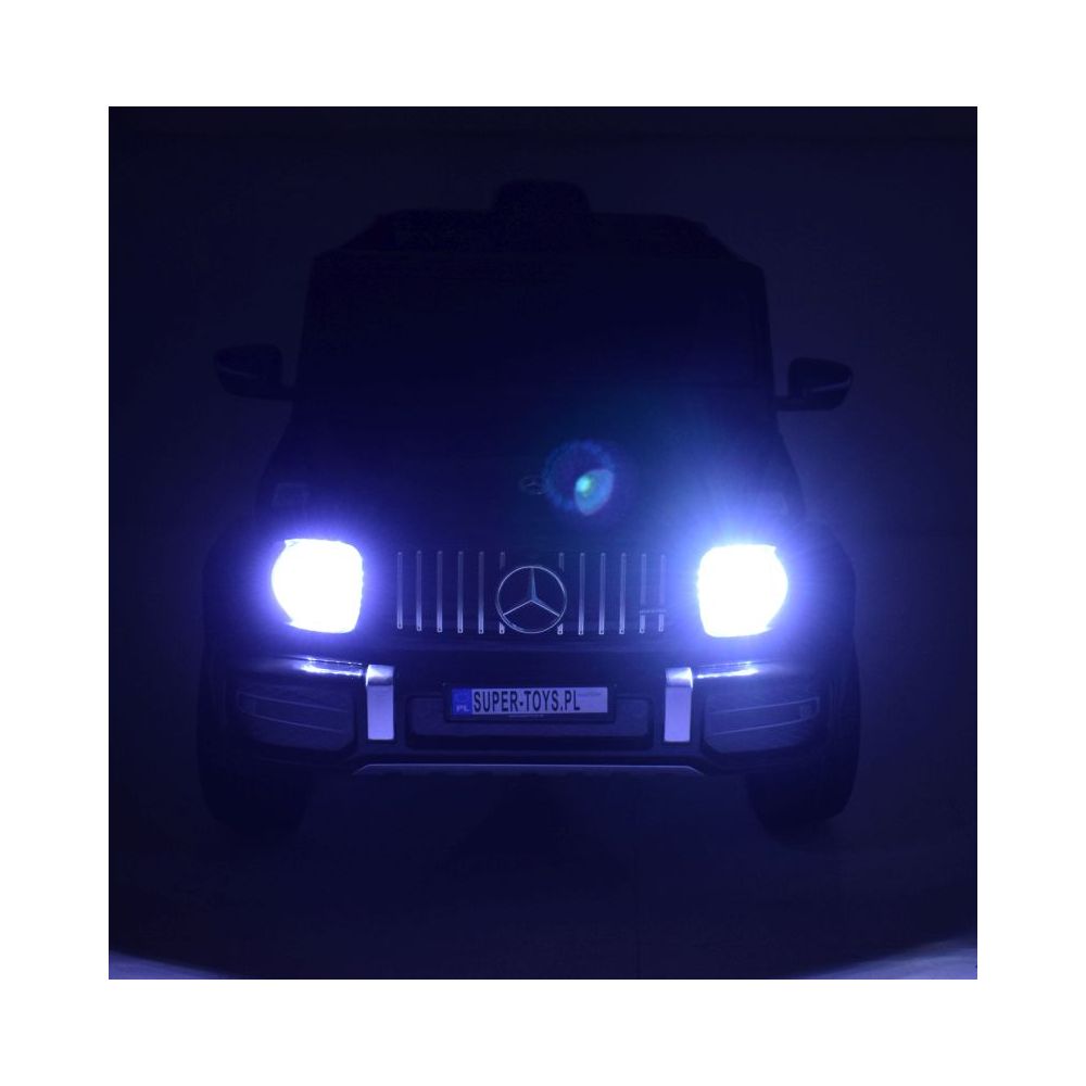 MERCEDES G63 NA AKUMULATOR MIĘKKIE KOŁA EVA, MIĘKKIE SIEDZENIE, FULL OPCJA/S-306