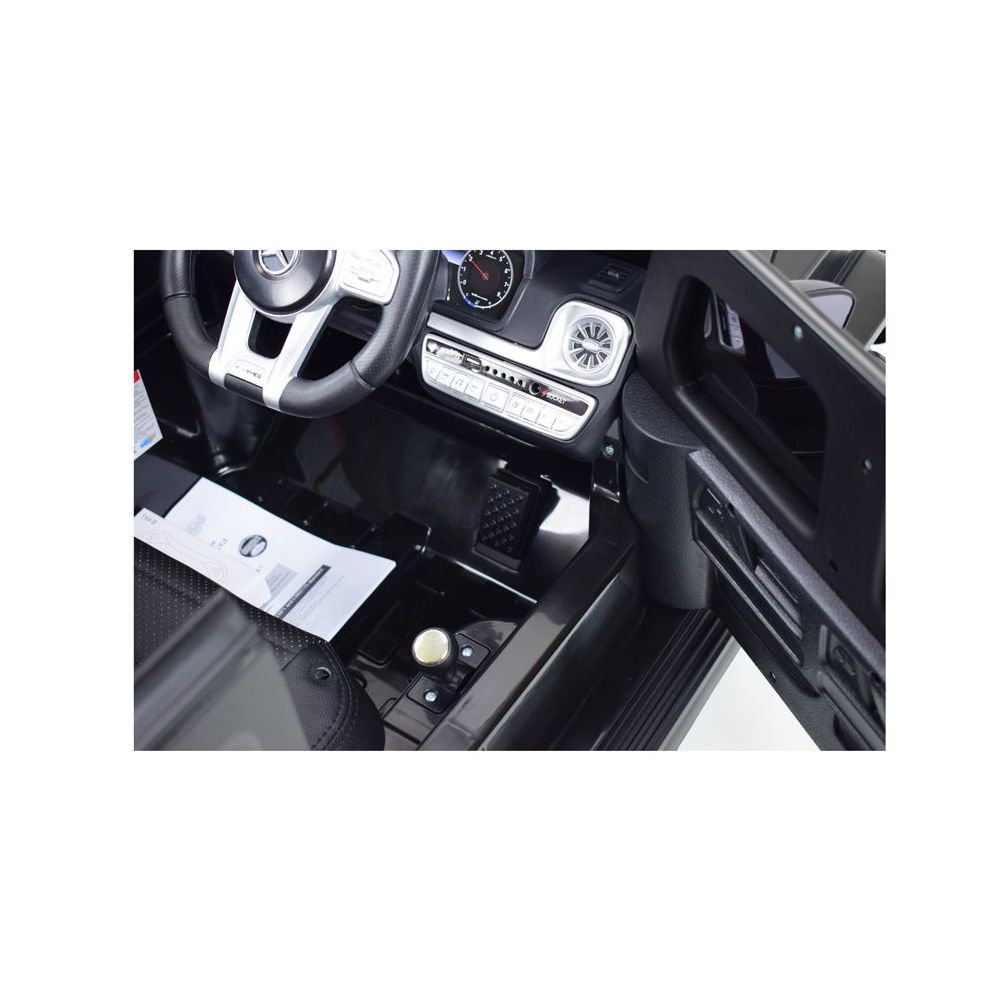 „MERCEDES G63“ SU AKUMULIATORIUMI MINKŠTI „EVA“ RATAI, MINKŠTA SĖDYNĖ, VISOS PAPILDOMOS FUNKCIJOS / S-306