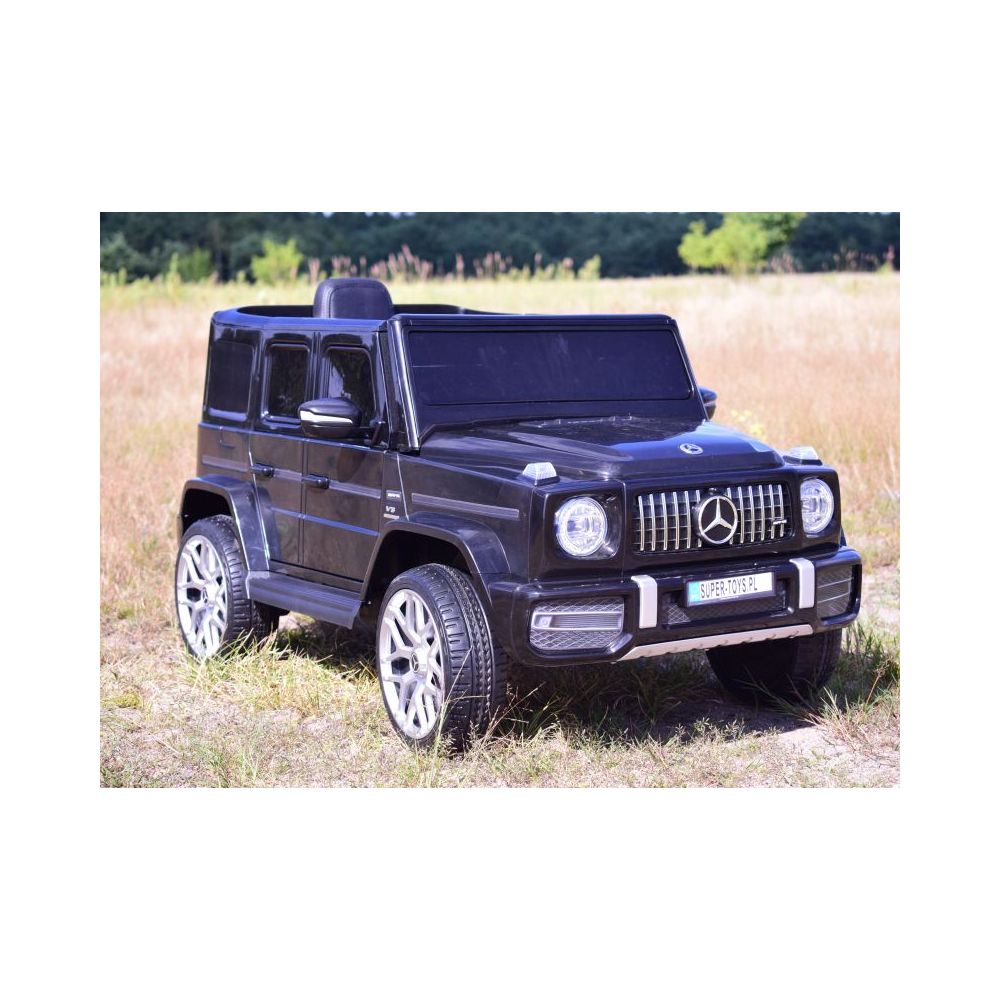 MERCEDES G63 NA AKUMULATOR MIĘKKIE KOŁA EVA, MIĘKKIE SIEDZENIE, FULL OPCJA/S-306